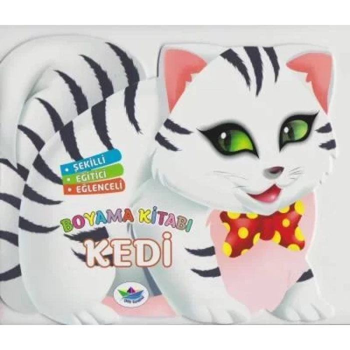 DÜŞ GEMİSİ BOYAMA KİTABI KEDİ