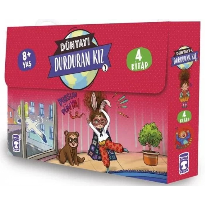 DÜNYAYI DURDURAN KIZ 2 (4 KİTAP SET) - TİMAŞ