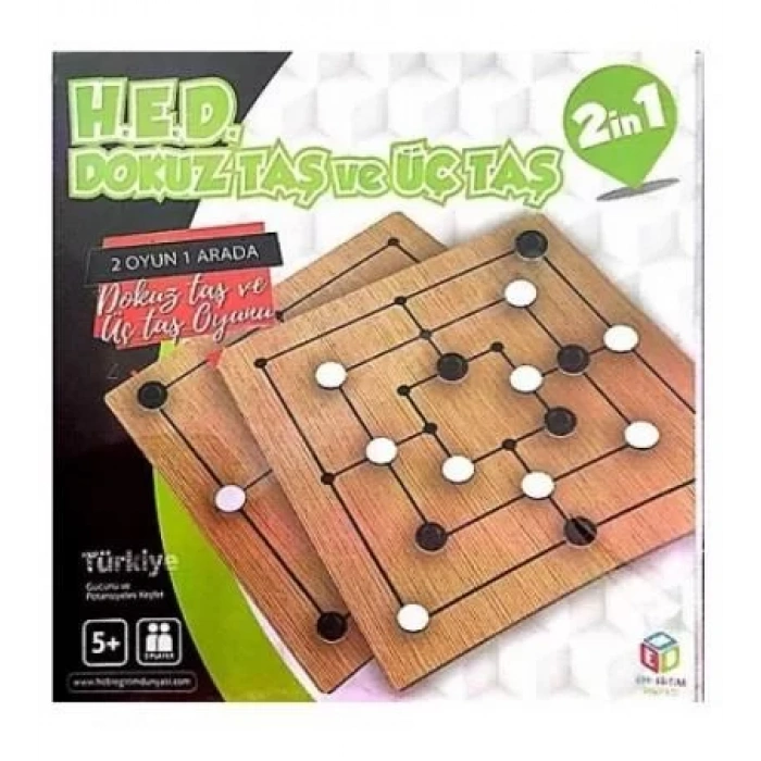 DOKUZ TAŞ VE ÜÇ TAŞ - HOBİ EĞİTİM DÜNYASI