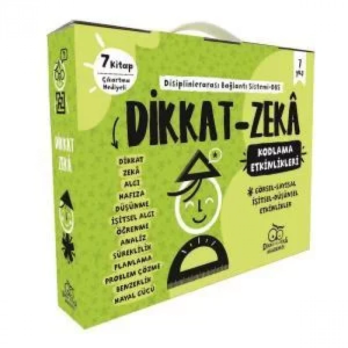 DİKKAT ZEKA 1.SINIF SETİ 7 YAŞ ( 7 KİTAP )