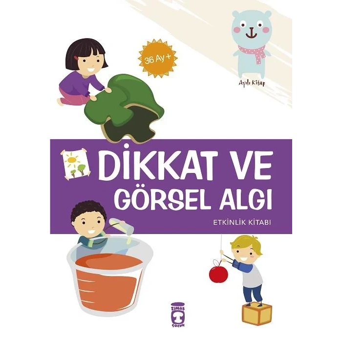 DİKKAT VE GÖRSEL ALGI ETKİNLİK KİTABI - TİMAŞ