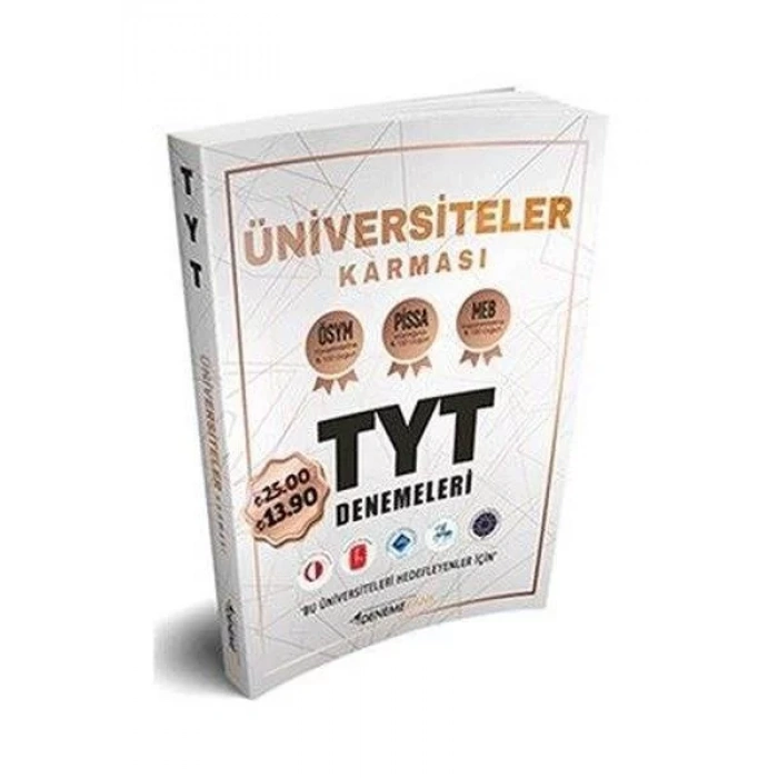 DENEMEBANK TYT ÜNİVERSİTELER KARMASI 5 DENEME