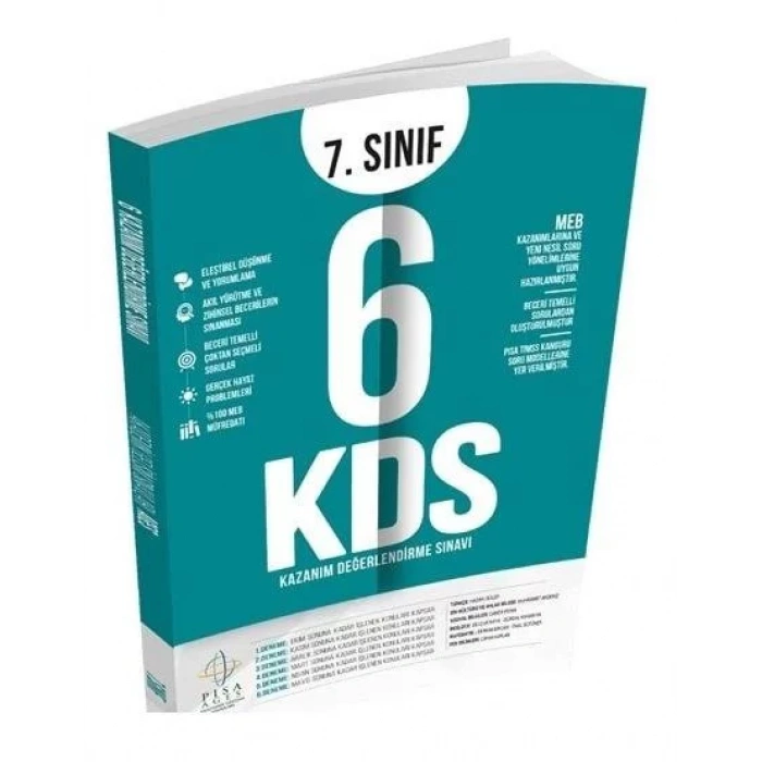 DENEMEBANK 7.SINIF 6LI KAZANIM DEĞERLENDİRME SINAV