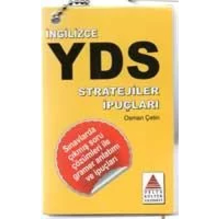 DELTA YDS İNGİLİZCE STRATEJİLERİ İPUÇLARI KARTLARI