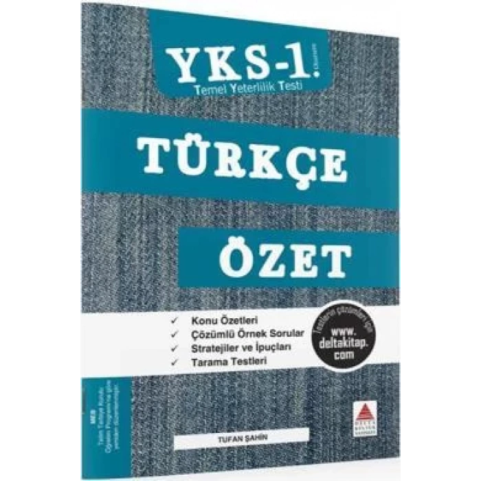 DELTA TYT TÜRKÇE ÖZET