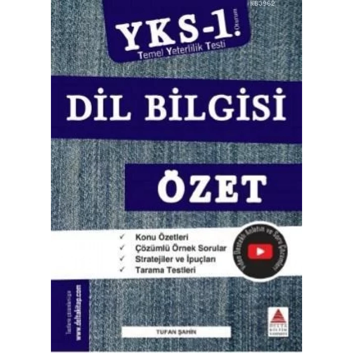 DELTA TYT DİL BİLGİSİ ÖZET
