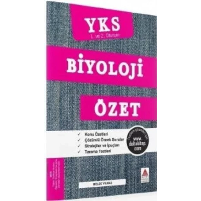 DELTA TYT-AYT BİYOLOJİ ÖZET