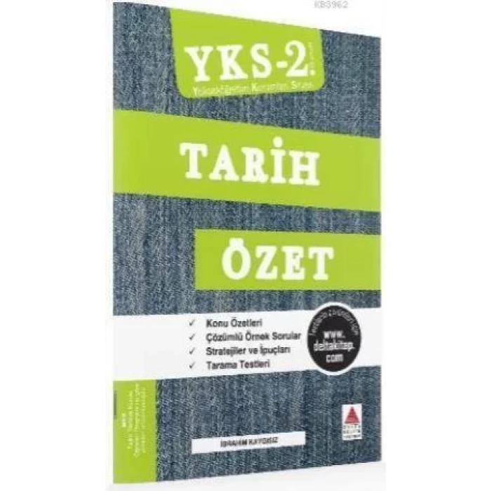 DELTA AYT TARİH ÖZET