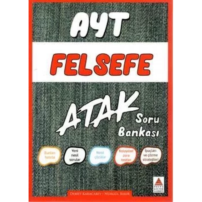 DELTA AYT FELSEFE ATAK SORU BANKASI