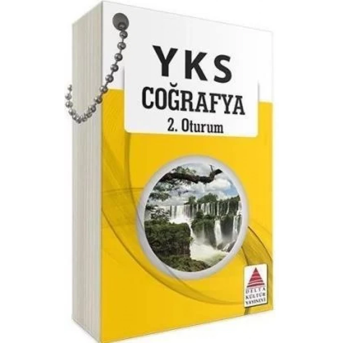 DELTA AYT COĞRAFYA KARTLARI