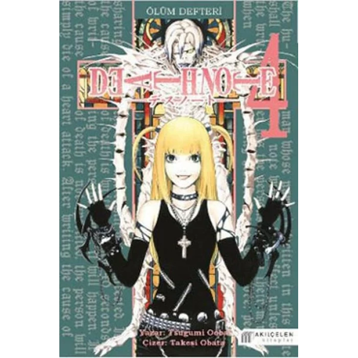 DEATH NOTE 4 ÖLÜM DEFTERİ - AKILÇELEN