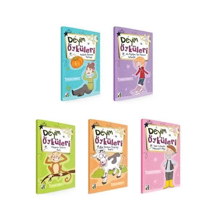 DAMLA DEYİM ÖYKÜLERİ (5 KİTAP)