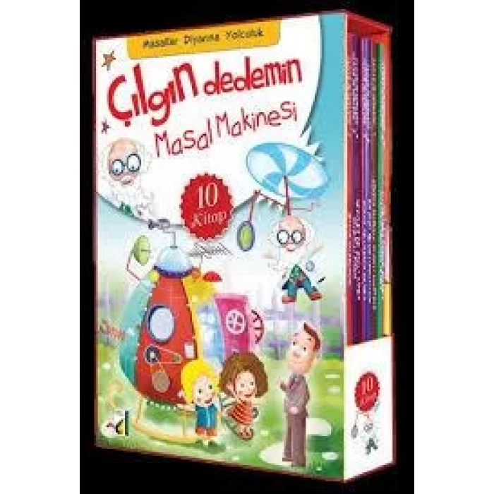 DAMLA ÇILGIN DEDEMİN MASAL MAKİNESİ (10 KİTAP)