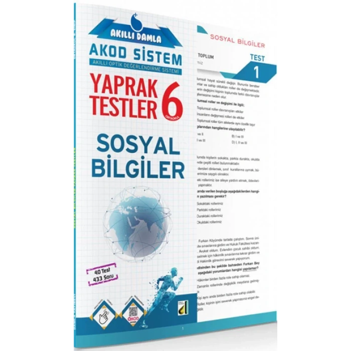 DAMLA 6.SINIF SOSYAL BİLGİLER YAPRAK TESTİ