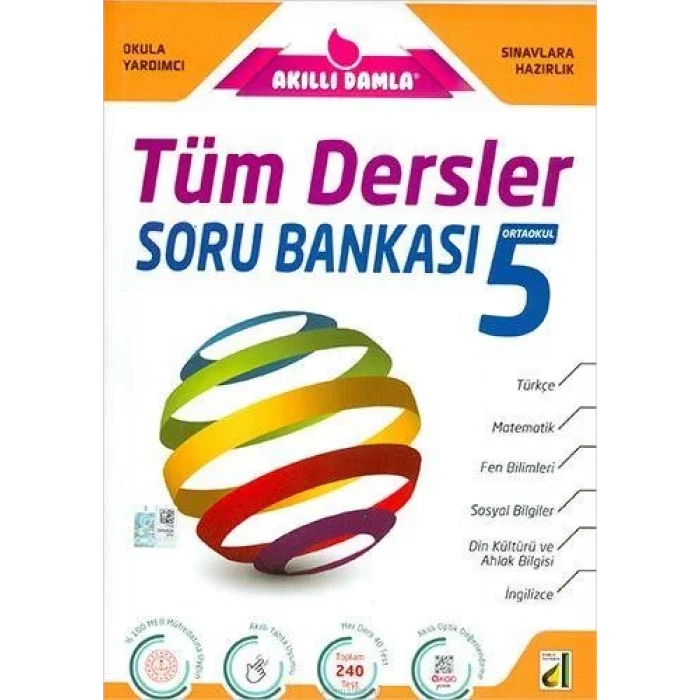 DAMLA 5.SINIF TÜM DERSLER SORU BANKASI