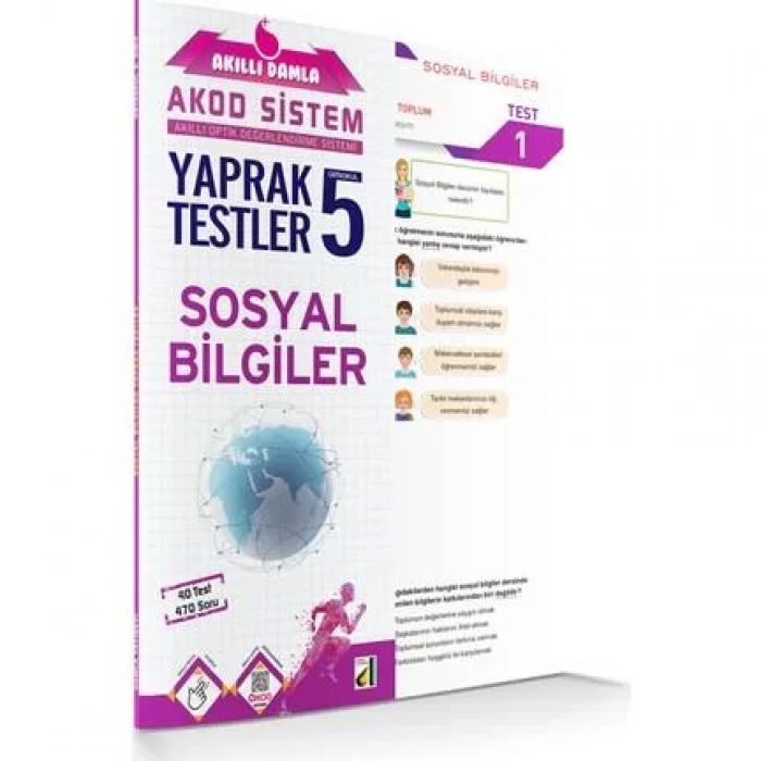 DAMLA 5.SINIF SOSYAL BİLGİLER YAPRAK TESTİ