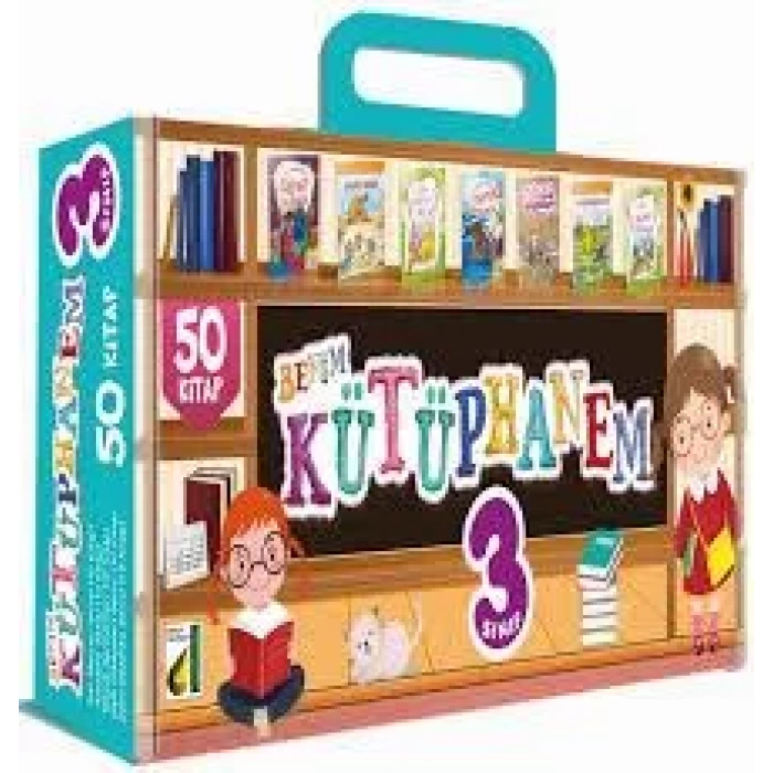 DAMLA 3.SINIF BENİM KÜTÜPHANEM  (50 KİTAP)