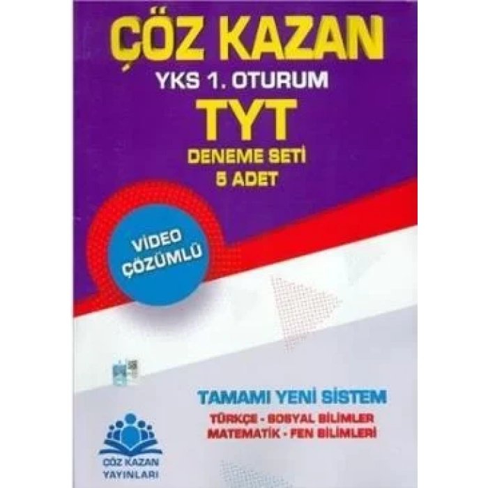 ÇÖZ KAZAN TYT 5 Lİ DENEME SETİ