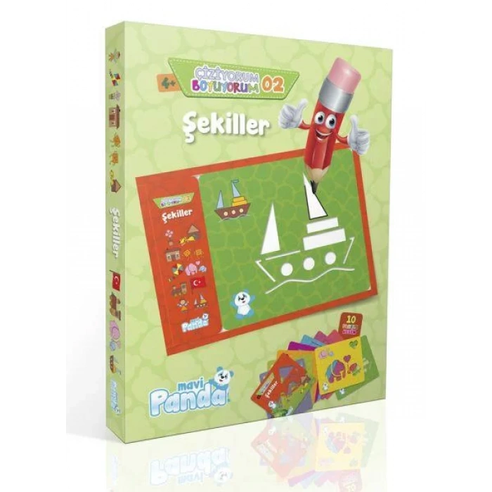 ÇİZİYORUM BOYUYORUM 2 ŞEKİLLER