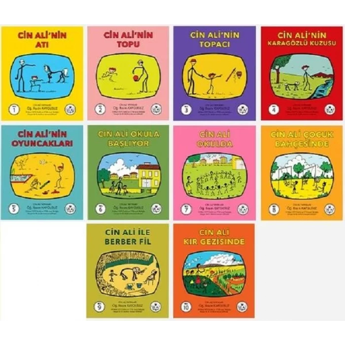 CİN ALİ (10 KİTAP)