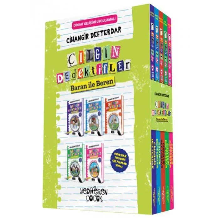 ÇILGIN DEDEKTİFLER5 KİTAP SET - YEDİVEREN