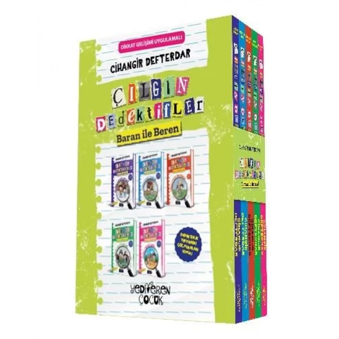 ÇILGIN DEDEKTİFLER5 KİTAP SET - YEDİVEREN