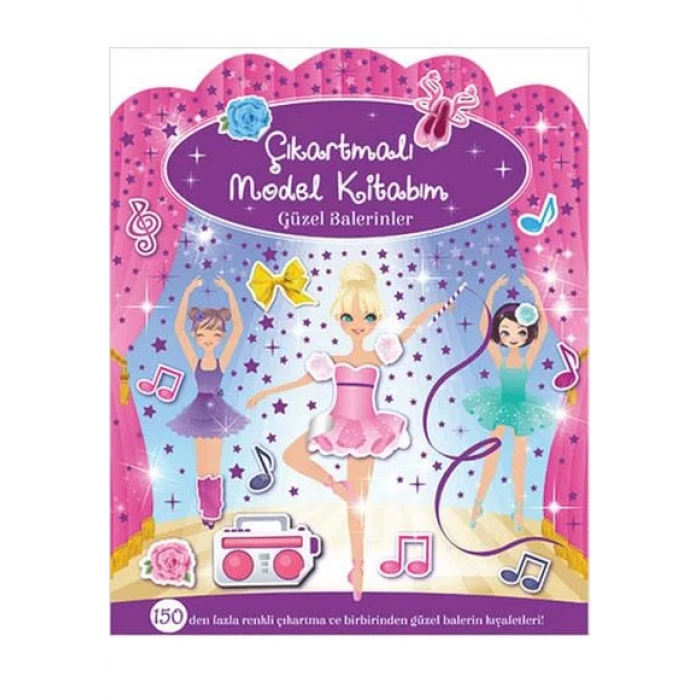 ÇIKARTMALI MODEL GÜZEL BALERİNLER - ALTIN