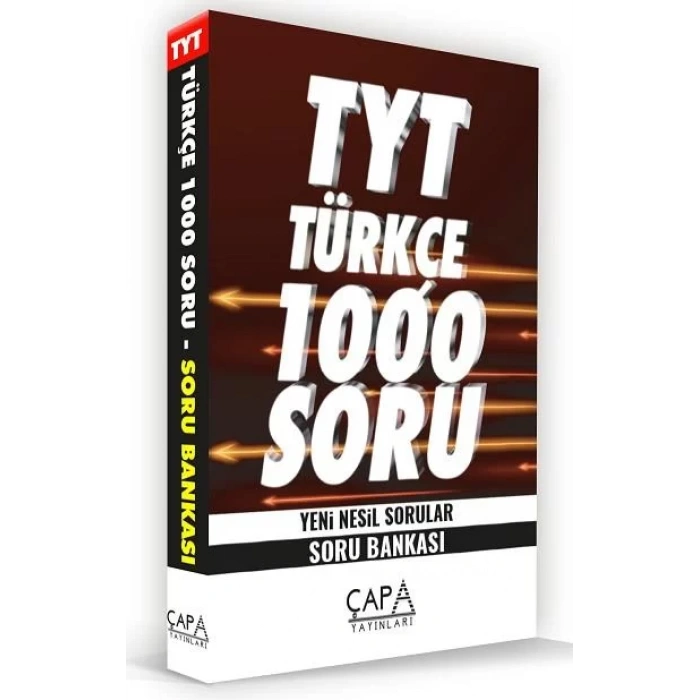 ÇAPA TYT TÜRKÇE SORU BANKASI