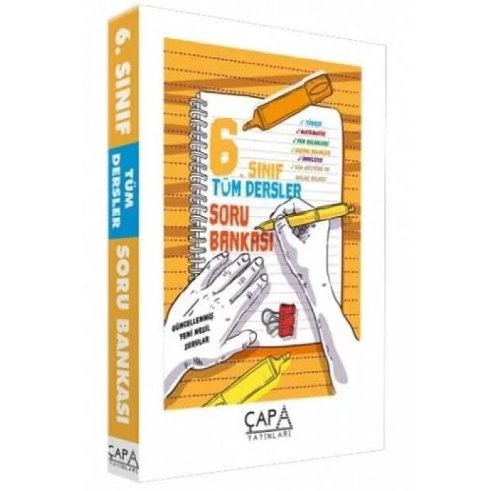 ÇAPA 6.SINIF TÜM DERSLER SORU BANKASI