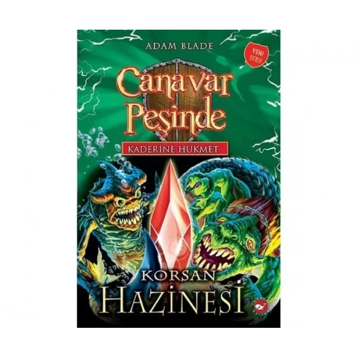 CANAVAR PEŞİNDE 3 CİLTLİ KORSAN HAZİNESİ - BEYAZ B