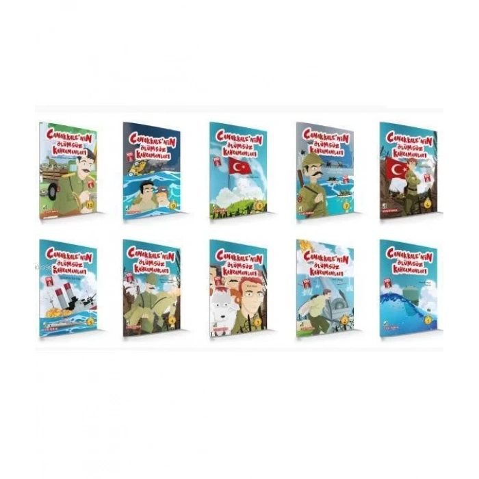 ÇANAKKALENİN ÖLÜMSÜZ KAHRAMANLARI ÇİZGİ ROMAN SET