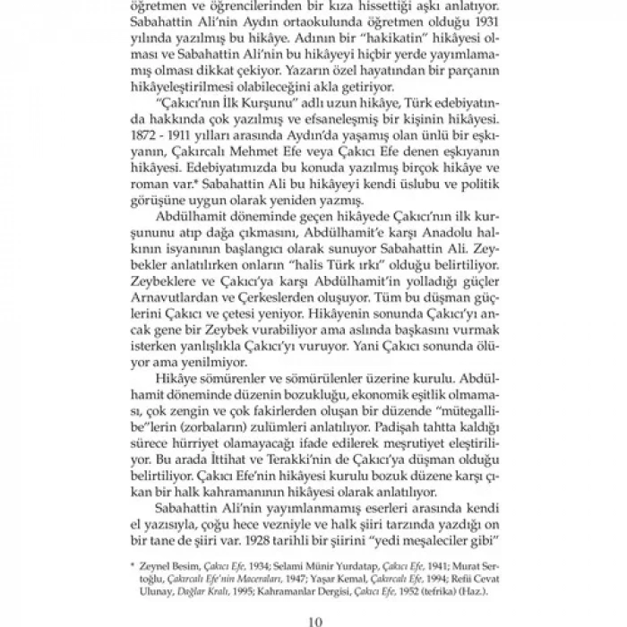 ÇAKICININ İLK KURŞUNU - YKY