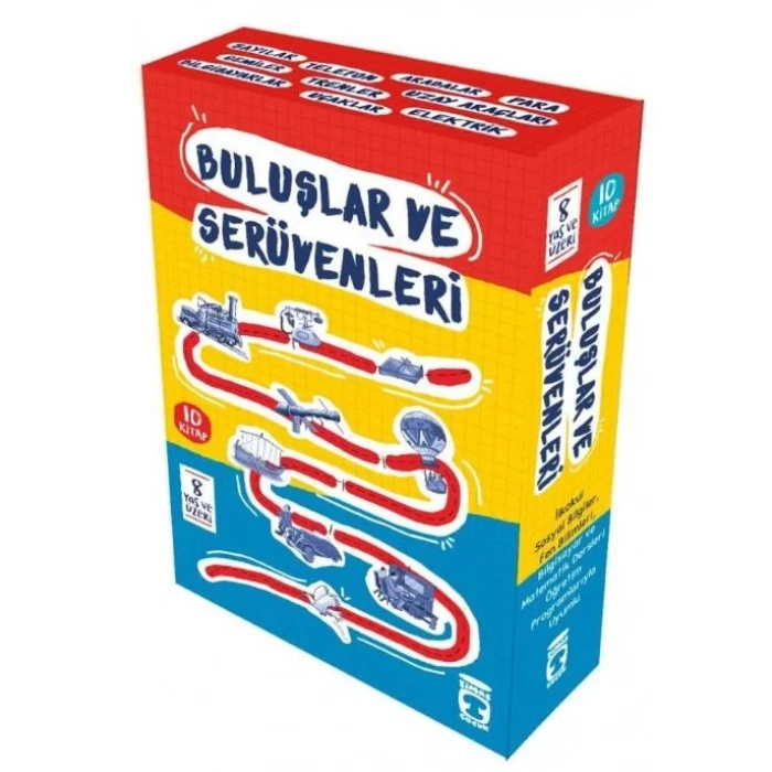 BULUŞLAR VE SERÜVENLERİ KUTULU (10 KİTAP) - TİMAŞ