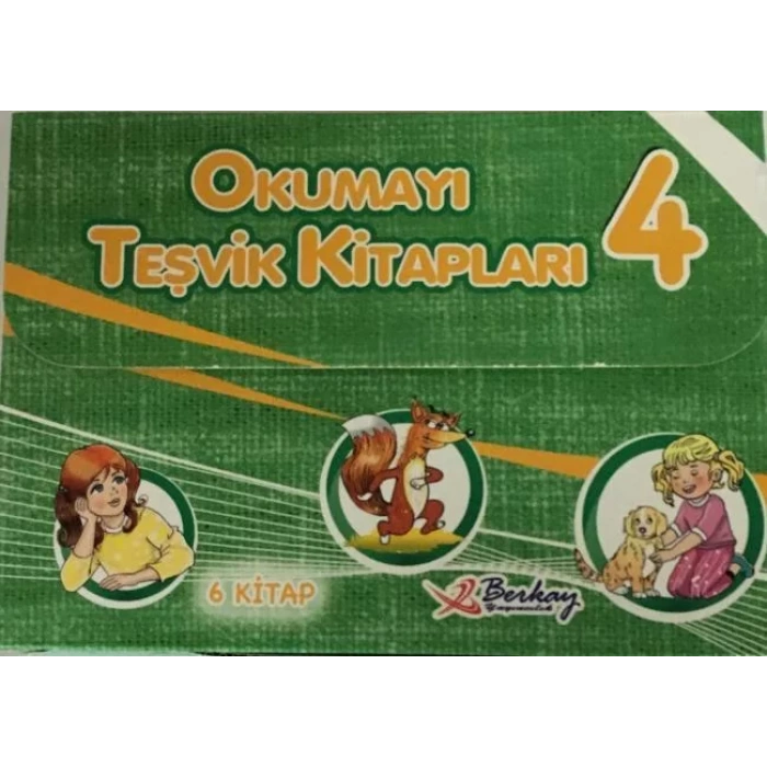 BERKAY 4.SINIF OKUMAYA TEŞVİK KİTAPLARI 6 KİTAP