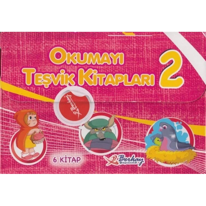 BERKAY 2.SINIF OKUMAYA TEŞVİK KİTAPLARI 6 KİTAP