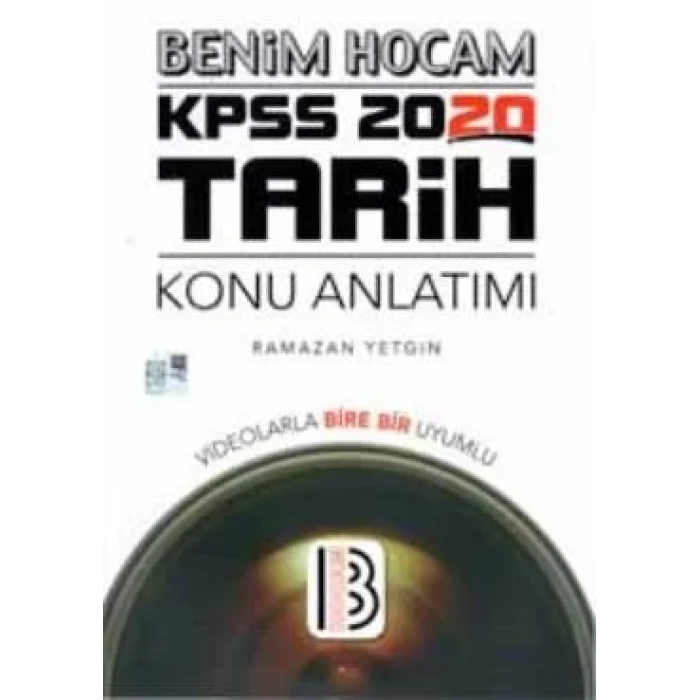 BENİM HOCAM KPSS TARİH KONU ANLATIMI 2020