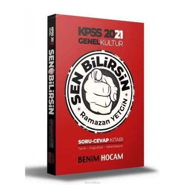 BENİM HOCAM KPSS GENEL KÜLTÜR 2021
