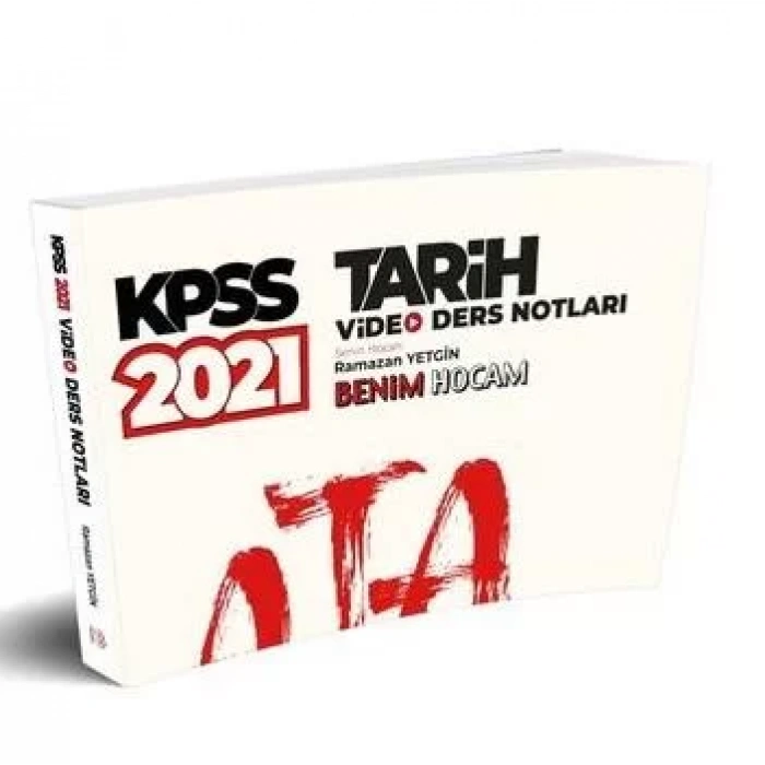 BENİM HOCAM KPSS 2021 TARİH VİDEO VE DERS NOTLARI