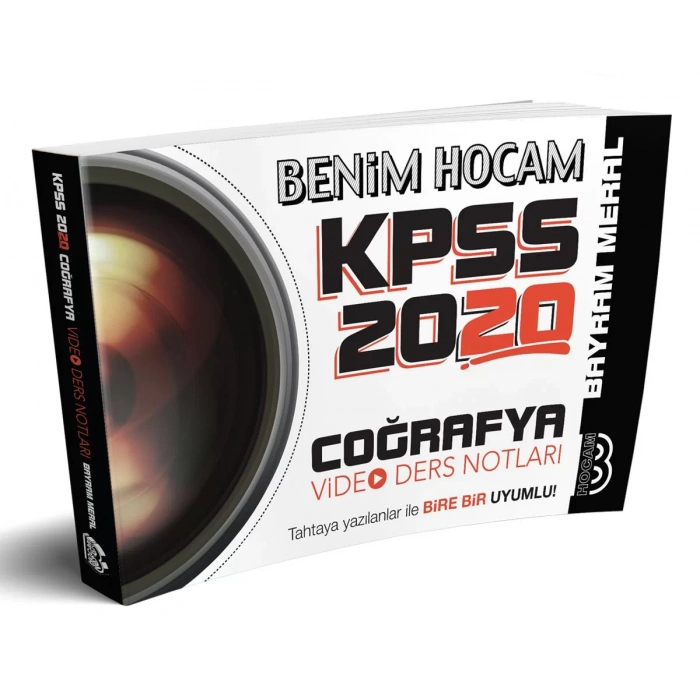 BENİM HOCAM KPSS 2020 COĞRAFYA VİDEO DERS NOTLARI