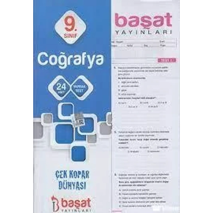 BAŞAT 9.SINIF COĞRAFYA YAPRAK TEST