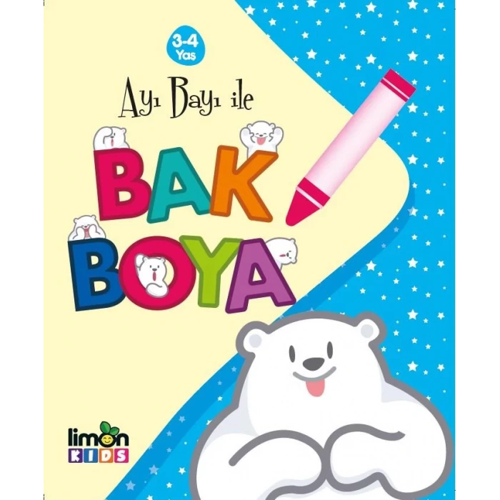 AYI BAYI İLE BAK BOYA - LİMON KİDS