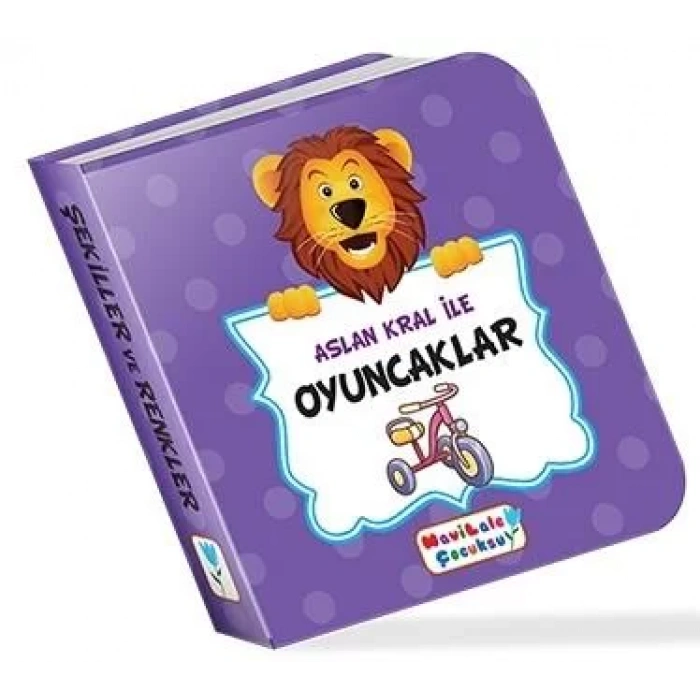 ASLAN KRAL İLE ŞEKİLLER VE RENKLER - MAVİLALE