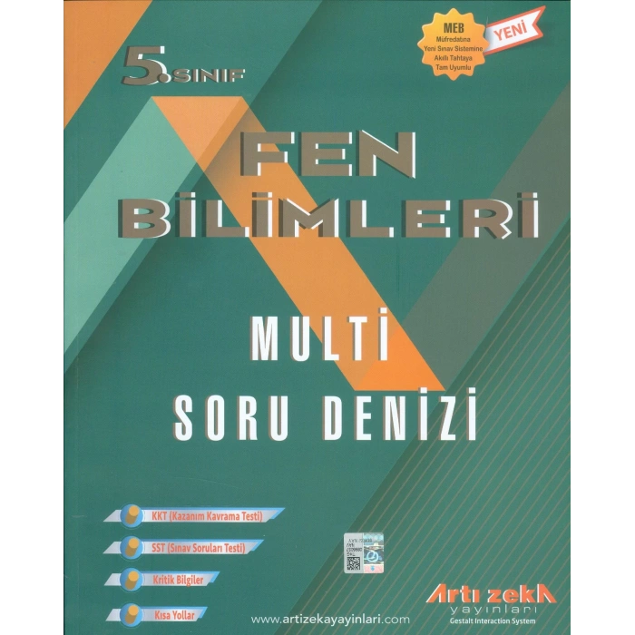 ARTI ZEKA 5.SINIF FEN BİLİMLERİ MULTİ SORU DENİZİ