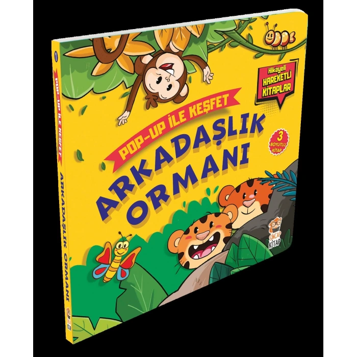 ARKADAŞLIK ORMANI 3 BOYUTLU KİTAP -  SİNCAP
