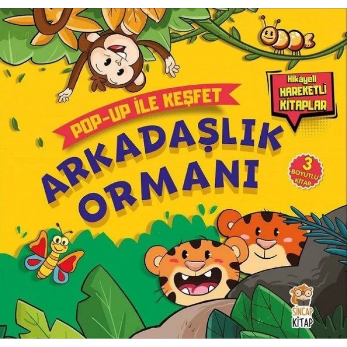ARKADAŞLIK ORMANI 3 BOYUTLU KİTAP -  SİNCAP