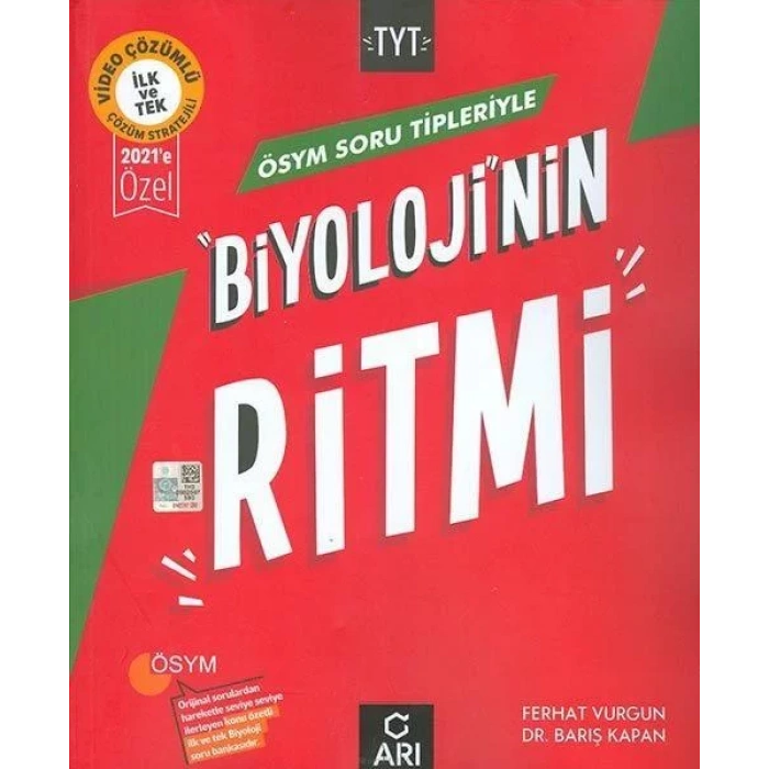 ARI TYT BİYOLOJİNİN RİTMİ SORU BANKASI