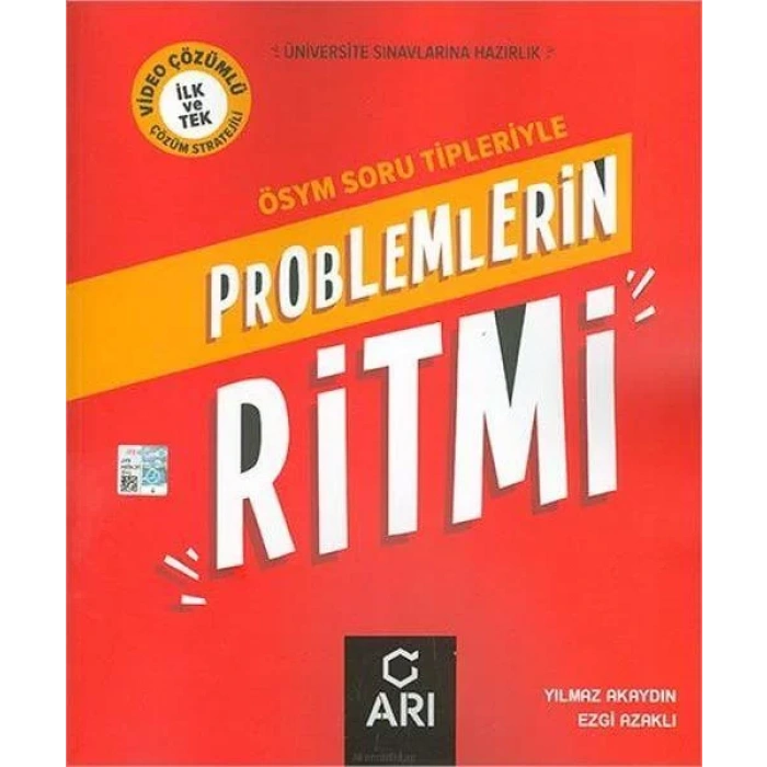 ARI PROBLEMLERİN RİTMİ ÖSYM SORU TİPLERİYLE