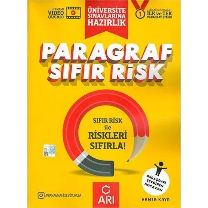 ARI PARAGRAF SIFIR RİSK SORU BANKASI
