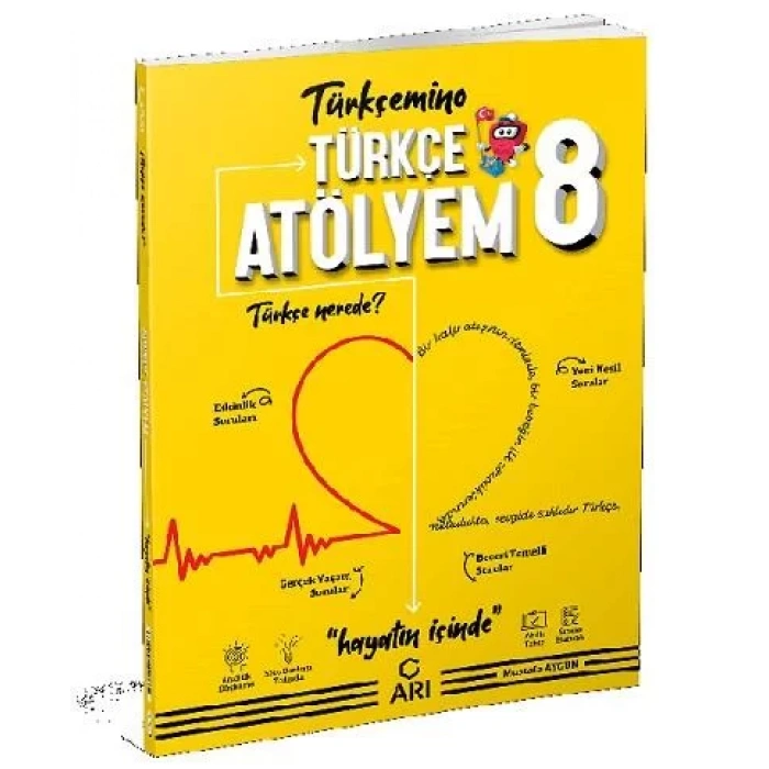 ARI 8. SINIF TÜRKÇEMİNO AKILLI TÜRKÇE ATÖLYEM