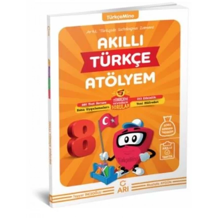 ARI 8. SINIF TÜRKÇEMİNO AKILLI TÜRKÇE ATÖLYEM